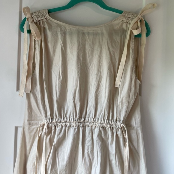 G. Label by goop Colorblock Midi Dress Beige/Yellow - Picture 4 of 14